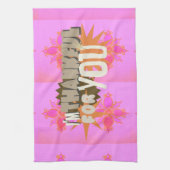 Ich bin Ihnen dankbar: Ein herzlicher Ausdruck Geschirrtuch (Vertikal)