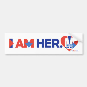 ICH BIN IHR Autoaufkleber/Pantsuit-Nation/Frauen Autoaufkleber