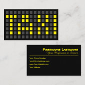 Ich bin Ihr Fahrer als Taxifahrer oder als Taxifah Visitenkarte (Vorne/Hinten)