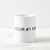 Ich bin IHR FAN #1… Kaffeetasse (Mittel)
