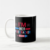 Ich bin ihr Firecracker am 4. Juli Matching Couple Kaffeetasse (Links)