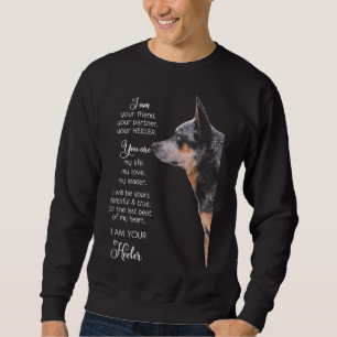 Ich bin Ihr Freund Ihr Partner Ihr Heiler Sweatshirt