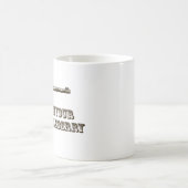 Ich bin Ihr HeidelbeerWestern-Gewehr Kaffeetasse (Mittel)