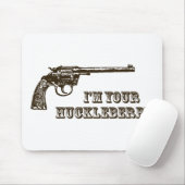 Ich bin Ihr HeidelbeerWestern-Gewehr Mousepad (Mit Mouse)