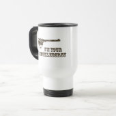 Ich bin Ihr HeidelbeerWestern-Gewehr Reisebecher (Vorderseite Links)