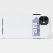 Ich bin ihr Herr (violetter Pfeil) Case-Mate iPhone Hülle (Rückseite (Horizontal))