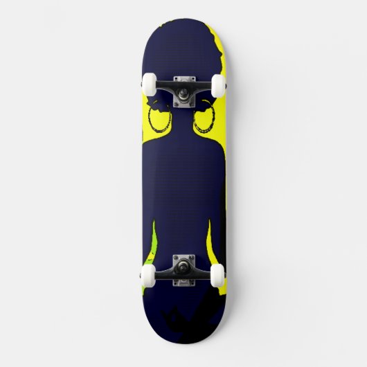 Ich bin ihr, ich bin Königin Skateboard (Vorderseite)