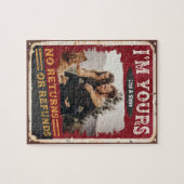 Ich bin Ihr kein Rückgaberecht oder Ihr Bonus Coup Puzzle (Horizontal)