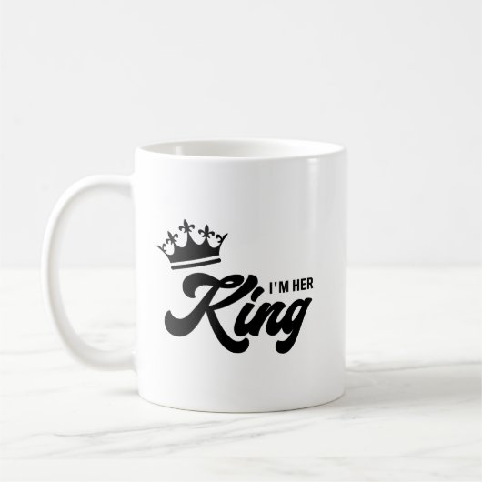 Ich bin ihr König Kaffeetasse (Links)