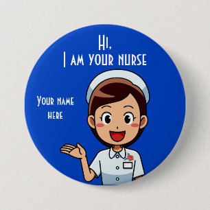 Ich bin Ihr Krankenwagen groß, 3 Zoll runder Knopf Button