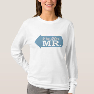 Ich bin ihr Mr. (Blauer Pfeil) T-Shirt