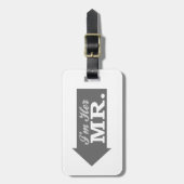 Ich bin ihr Mr. (Gray Arrow) Gepäckanhänger (Vorderseite vertikal)