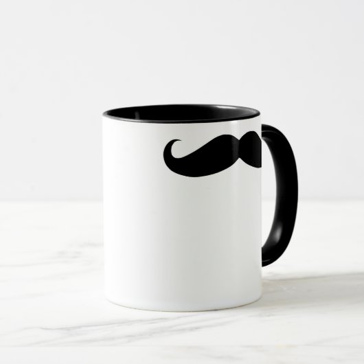 Ich bin ihr Mr. Mustache Grooms Tasse (VorderseiteRechts)