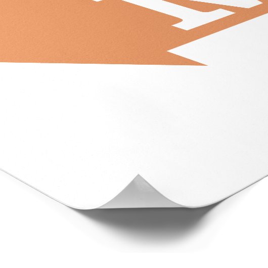 Ich bin ihr Mr. (Orange Arrow) Poster (Ecke)