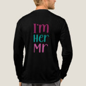Ich bin ihr Mr. Tri-Blend Shirt (Rückseite)