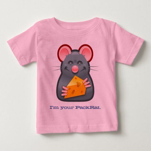 Ich bin Ihr PackRat - Baby T-shirt (Vorderseite)