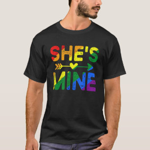 Ich bin ihr, sie ist mein treuer LGBT Pride Lesbia T-Shirt
