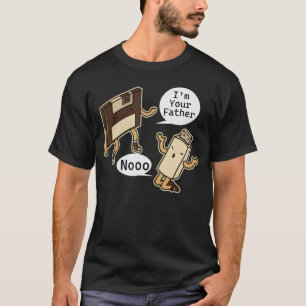 Ich bin Ihr Vater Noooo Diskette und USB Stick 1 T-Shirt