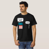 Ich bin Ihr Vater USB Diskette IT Computer Geek T-Shirt (Vorne ganz)