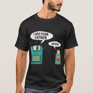 Ich bin Ihr Vater USB-Floppy-Disk IT Computer Geek T-Shirt