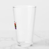 Ich bin ihre Freundin Regenbogen Stolz Vector-Shir Glas (Links)