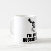 Ich bin Ihre Heidelbeere Kaffeetasse (Vorderseite Links)