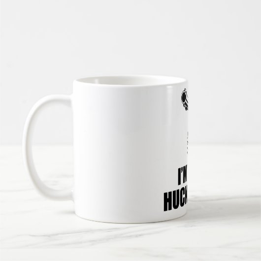Ich bin Ihre Heidelbeere Kaffeetasse (Links)