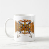 Ich bin Ihre Heidelbeere Kaffeetasse (Links)