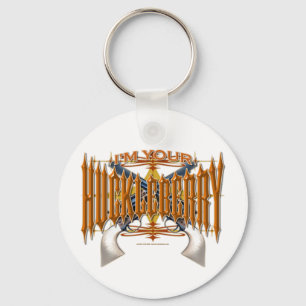 Ich bin Ihre Heidelbeere Schlüsselanhänger