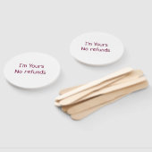 Ich bin Ihre keine Erstattung Valentinstag hinzufü Fächer (Non-assembled)