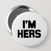 Ich bin IHRER Button (Vorne & Hinten)