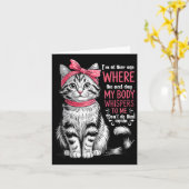 Ich bin im Alter, in dem mein Körper am nächsten T Karte (Gelbe Blume)