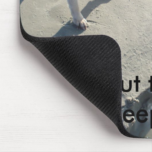 Ich bin im Begriff, weg vom tiefen Ende mousepad (Ecke)