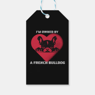 Ich bin im Besitz einer Französischen Bulldogge Geschenkanhänger