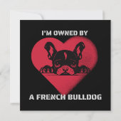 Ich bin im Besitz eines französischen Bulldoggen (Rückseite)