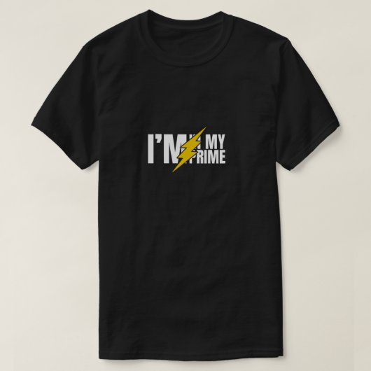 Ich bin im besten Alter T-Shirt (Design vorne)
