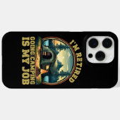Ich bin im Camping im Ruhestand Case-Mate iPhone Hülle (Rückseite (Horizontal))