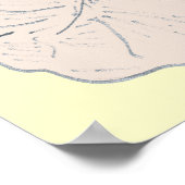 Ich bin im Duschposter Poster (Ecke)
