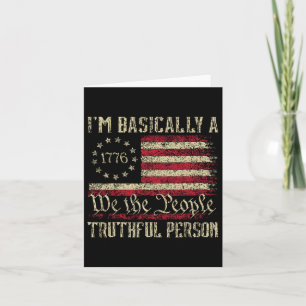 Ich bin im Grunde eine wahrheitsgetreue Person, di Karte