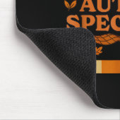 Ich bin im Herbst-Spektrum Halloween  Mousepad (Ecke)