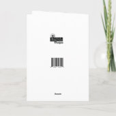 Ich bin im Himmel eine Beileid-Karte Karte (Rückseite)