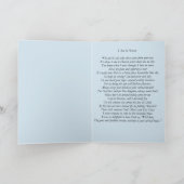 Ich bin im Himmel eine Beileid-Karte Karte (Innenseite)