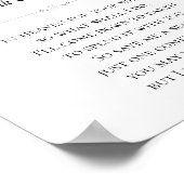 Ich bin im Himmel wegen der Hochzeit des Onkels de Poster (Ecke)