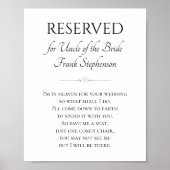 Ich bin im Himmel wegen der Hochzeit des Onkels de Poster (Vorne)