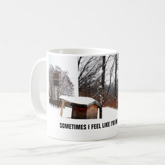 ICH BIN IM HUNDERHAUS KAFFEETASSE (Vorderseite Links)