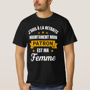 Ich bin im Ruhestand, mein einziger Chef ist meine T-Shirt