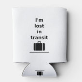 Ich bin im Transit Travel Suitcase Light-Monoton v Dosenkühler (Rückseite)