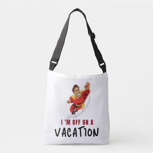 Ich bin im Urlaub - Tasche (Vorderseite)