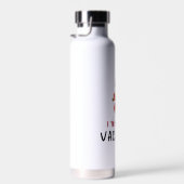 Ich bin im Urlaub - Wasserflasche Trinkflasche (Rechts)