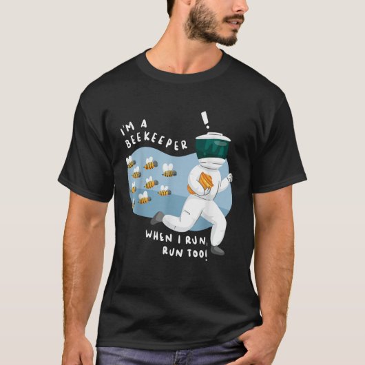 Ich bin Imker Funny Beekeeping Gift T Shirt (Vorderseite)